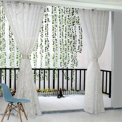 Fashionable curtain panel perfect for living rooms, bedrooms, kitchens, bathrooms, or as home and room decor.