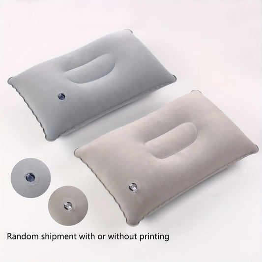 Inflate your comfort with our versatile Inflatable Pillow - ideal for the office, car, camping, hiking, and napping. Perfect for supporting your neck and lumbar. Choose from 1 or 2 pieces for ultimate relaxation.