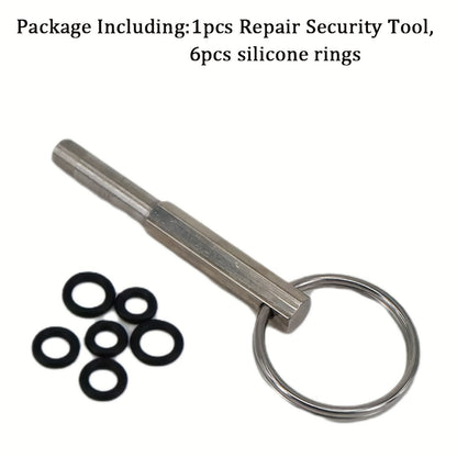 Replace your Jura Capresso/Impressa O-Rings and use the Oval Head Key Tool with this comprehensive kit. It includes everything you need for replacing the Brew Group and Drainage Valve. Compatible with Jura C, E, ENA, F, J, S, Z, X, and Cappuccino Maker