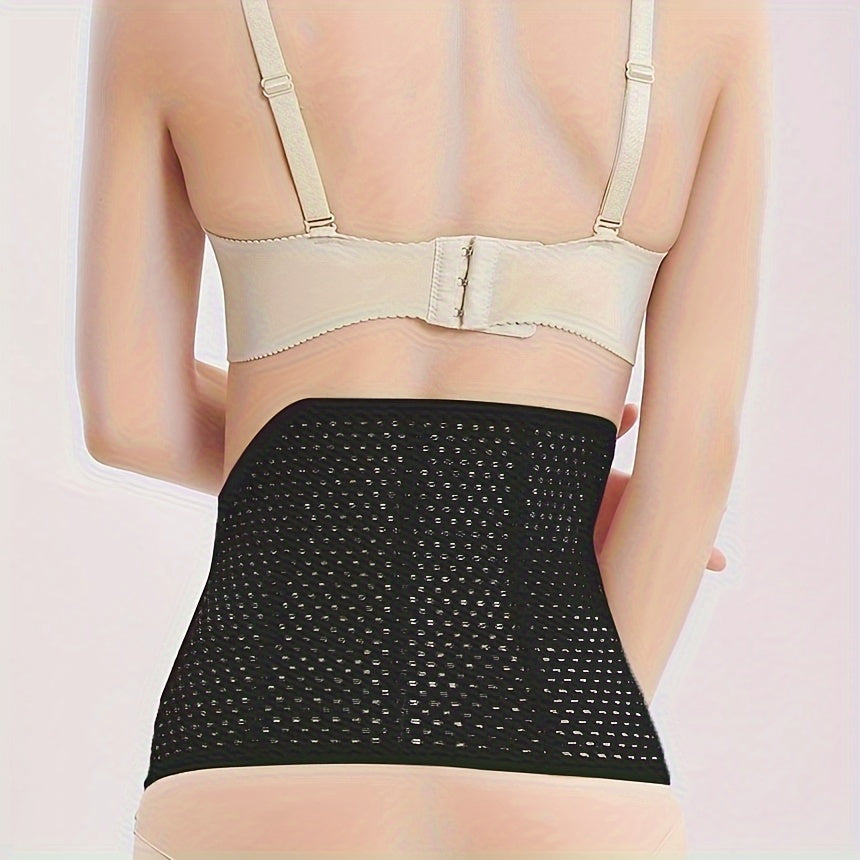 Postpartum belly band designed for strong waist shaping and stomach control, specifically for women after childbirth.