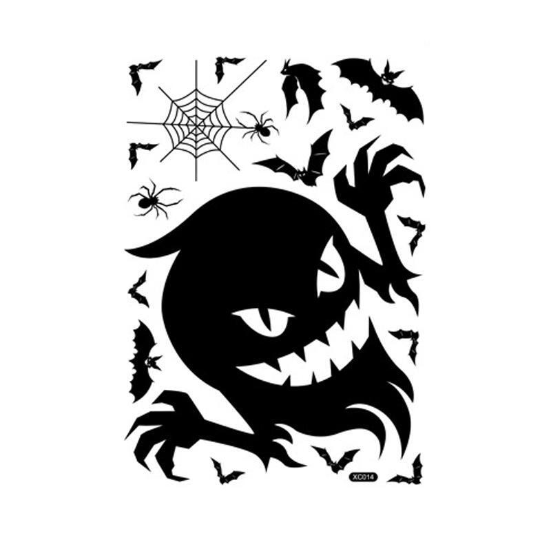 1pc Halloween & Monster Window Clings - No Electricity Required, Ideal for Party Decor