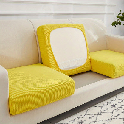 One thickened corn velvet sofa cushion cover.