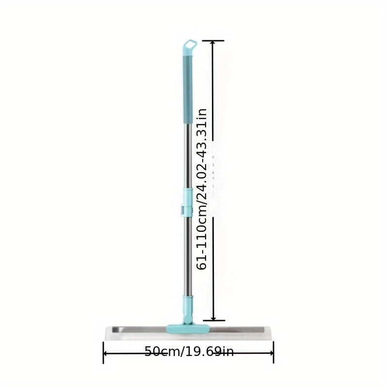 50.8 см Магическая метла - Силиконовый скребок с выдвижной ручкой для легкой уборки пола в ванной и кухне, идеально подходит для удаления шерсти домашних животных и других нужд по уборке в доме