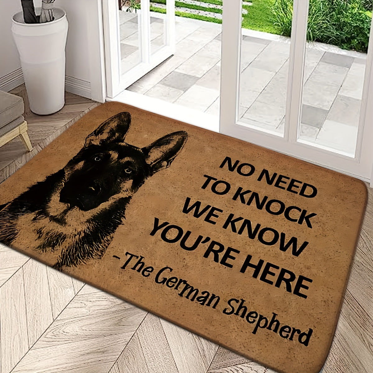 Add a touch of fun to your home with this adorable Cartoon Puppy Welcome Door Mat! This anti-slip mat is not only a great gift idea, but also a personalized home decoration essential for your door, kitchen entrance, foyer, living room, or bedroom. Made