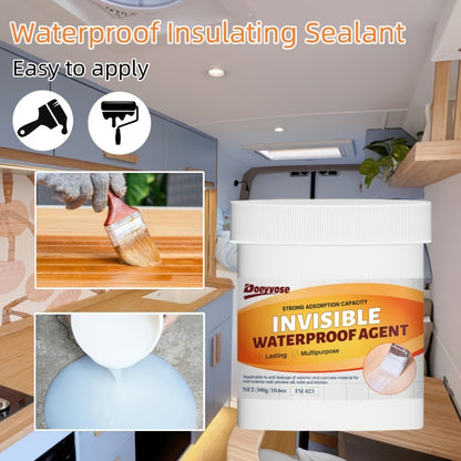 Doeyvose's Ultra-Strong Adhesive Waterproof Sealant provides invisible heat insulation for bathrooms, toilets, floors, walls, ceilings, showers, and tiles.