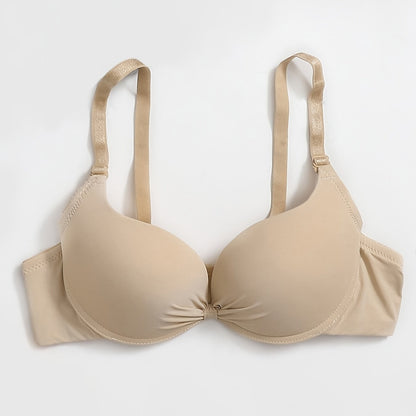 Silky seamless bras for comfortable t-shirt wear, women's lingerie.