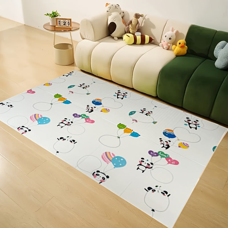 Large Waterproof Foam Play Mat for Kids - Foldable, Soft Activity Area with Tummy Time Design, 179.98cm x 200.0cm - Great Holiday Gift for Children