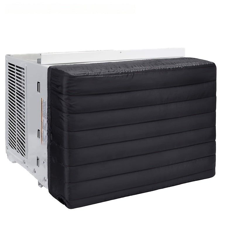 Protect your air conditioner with the 1pc Universal Fit Air Conditioner Cover. This indoor all-inclusive dustproof radiator protector does not require electricity and is easy to install on double-hung windows.