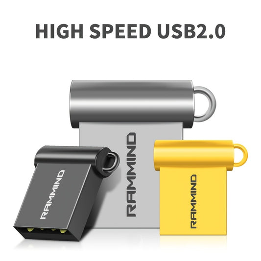 Mini high-speed USB 2.0 flash drive with capacities ranging from 4GB to 128GB. Suitable for various devices. Hang it on your keychain for convenient storage of documents.