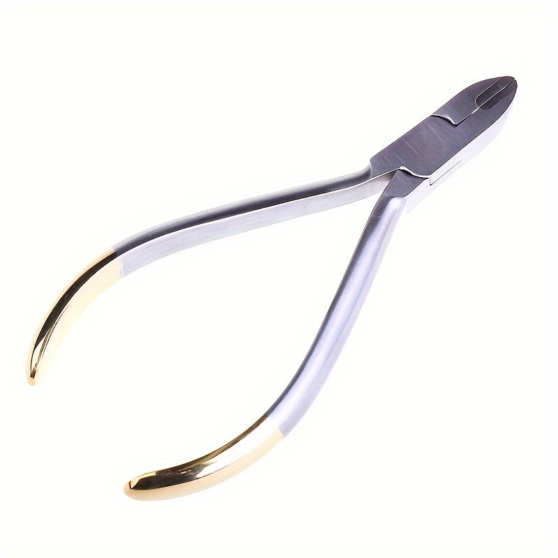 Professional tool for cutting rubber bands and stainless steel, thin wire cutting pliers for soft and hard wires.