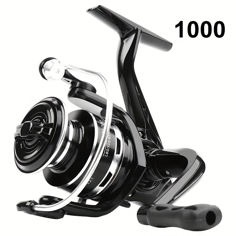 BILLINGS AC 1000-7000 Series Spinning Fishing Reel with 5.2:1Gear Ratio, 9.98KG Max Drag, Metal Rocker, Smooth Casting, Ultra-Durable, and Compatible with Saltwater and Freshwater - Ideal