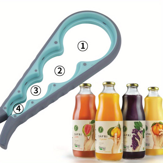 Multi-function opener perfect for seniors with arthritis - Easy grip, non-slip design