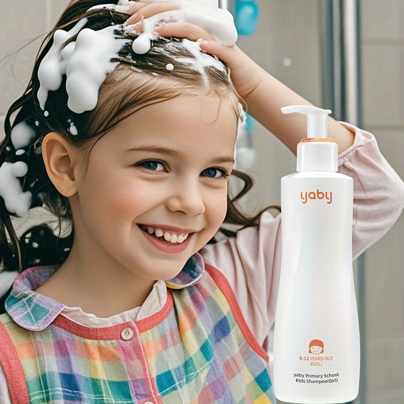 Y.A.B.Y Kids Shampoo is specifically designed for girls aged 6-12. This gentle formula is tangle-free and leaves the scalp clean. The long-lasting fresh scent will keep your child's hair smelling great. This liquid shampoo is made of plastic material and