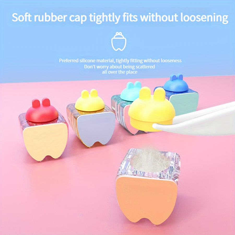 Charming Bunny Kids Tooth Keepsake Box - Made from Sturdy ABS Resin, Ideal for Preserving Children's Memories and Teeth