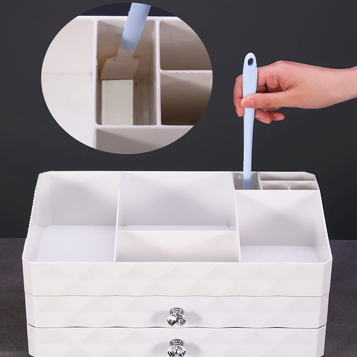 Disposable Toilet Brush Kit with Long Handle for Home Cleaning, Plastic Material, No Dead Angle, Non-Electric, Bathroom Cleaning Tools and Supplies