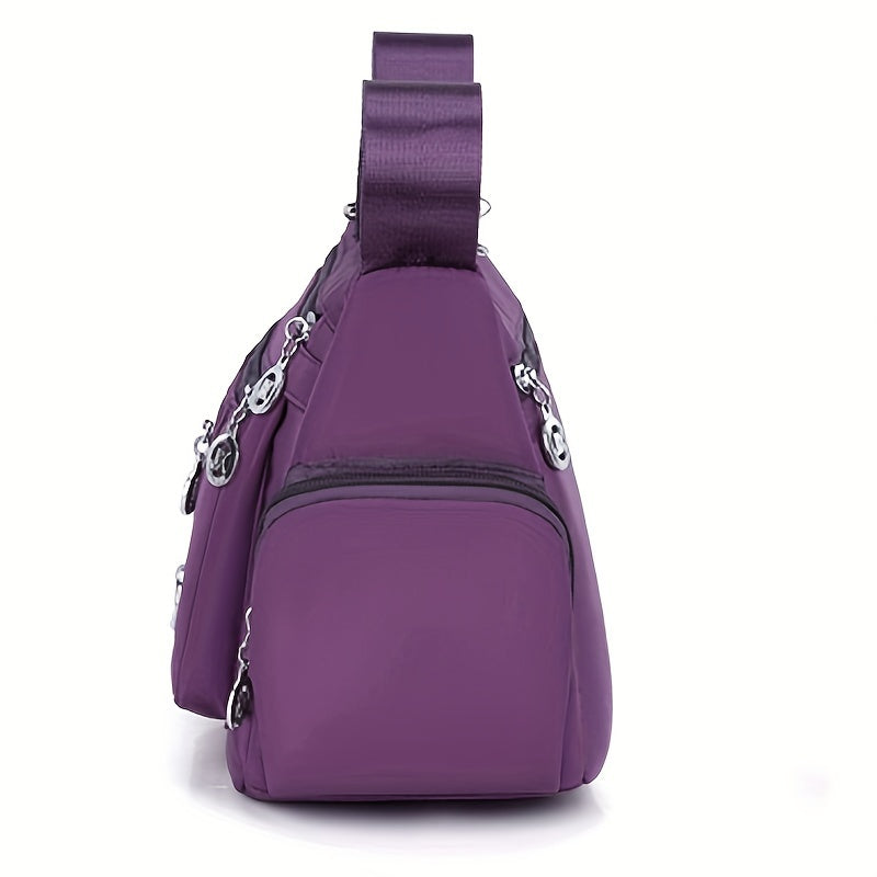 Stylish, multi-functional women's bag with large capacity and crossbody design for travel