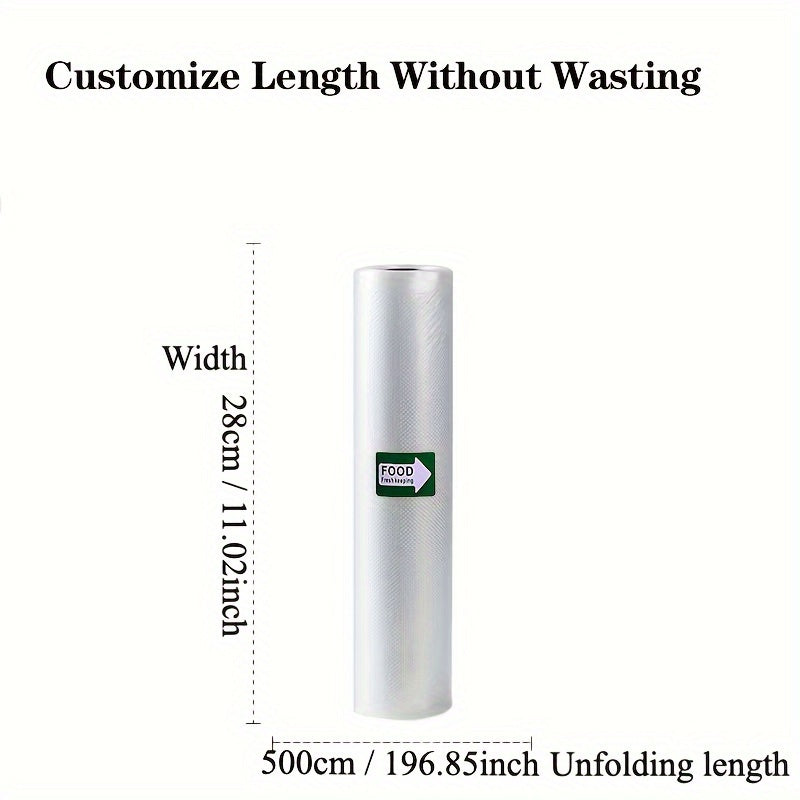 Food preservation vacuum sealer bags - Maintain the freshness of meat, steak, and more, perfect for sous vide cooking, essential for every kitchen.