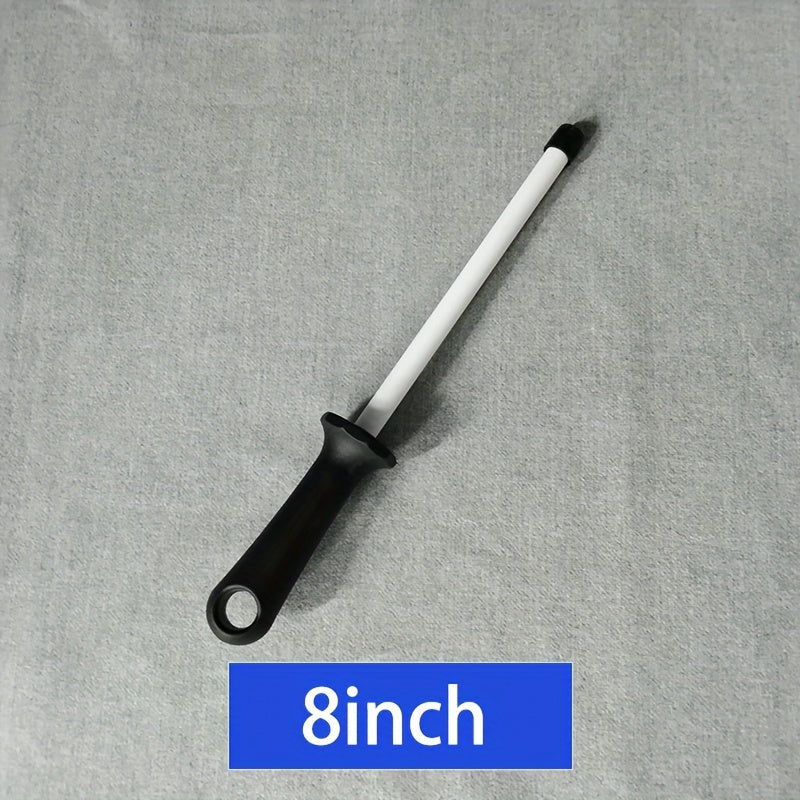 Ceramic Zirconia Rod Knife Sharpener with ABS Handle - Ideal for Keeping Kitchen Knives and Furniture Sharp