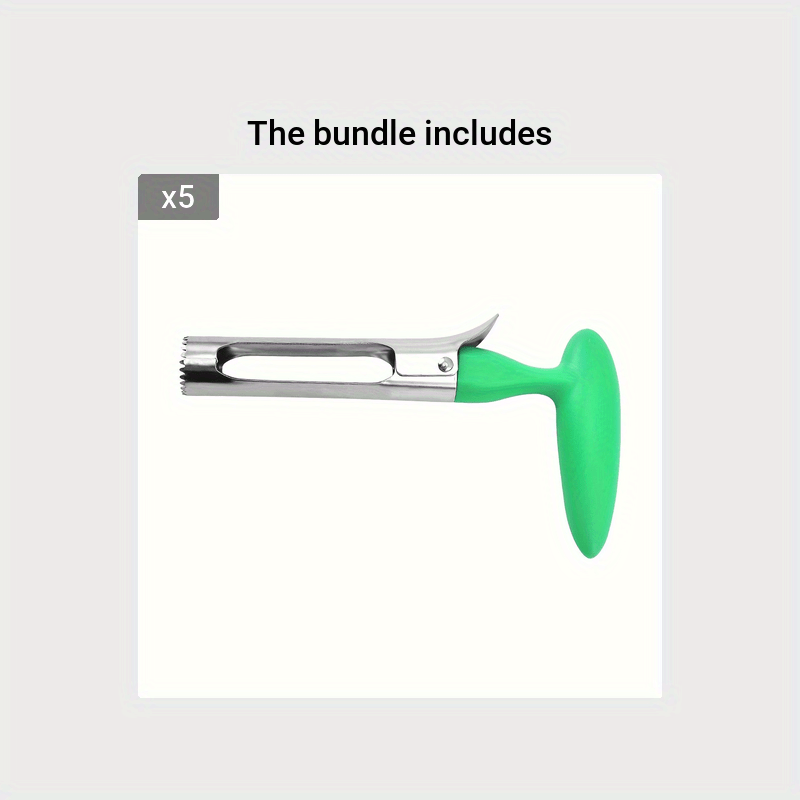 YUHUPHYLLIC Stainless Steel Apple Corer with ergonomic handle and sharp serrated blade for removing cores from various fruits. Manual operation, portable kitchen tool.