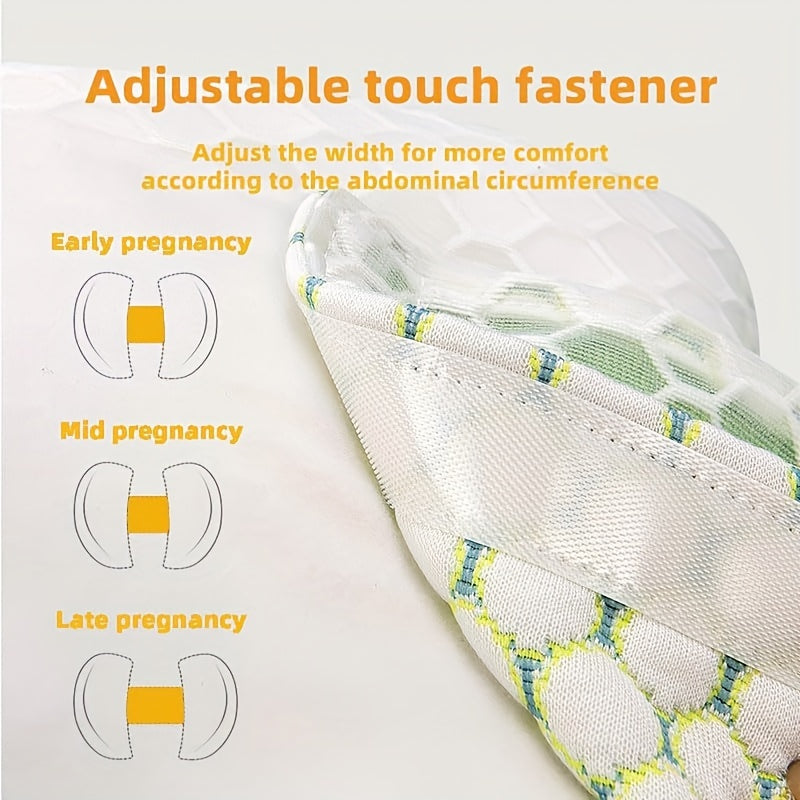 Set of 2 Soft U-Shaped Maternity Pillows with Adjustable & Removable Covers for Belly and Back Support, Perfect for Side Sleepers