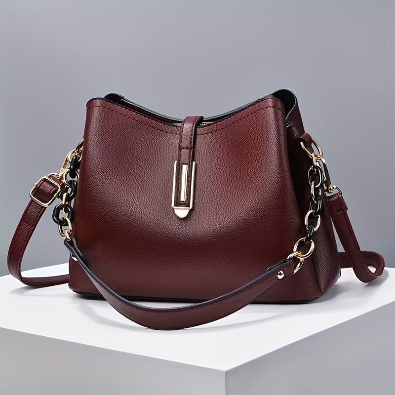 Mother's Day gift: Shoulder crossbody bag for mom, perfect for spring/summer, elegant and fashionable.