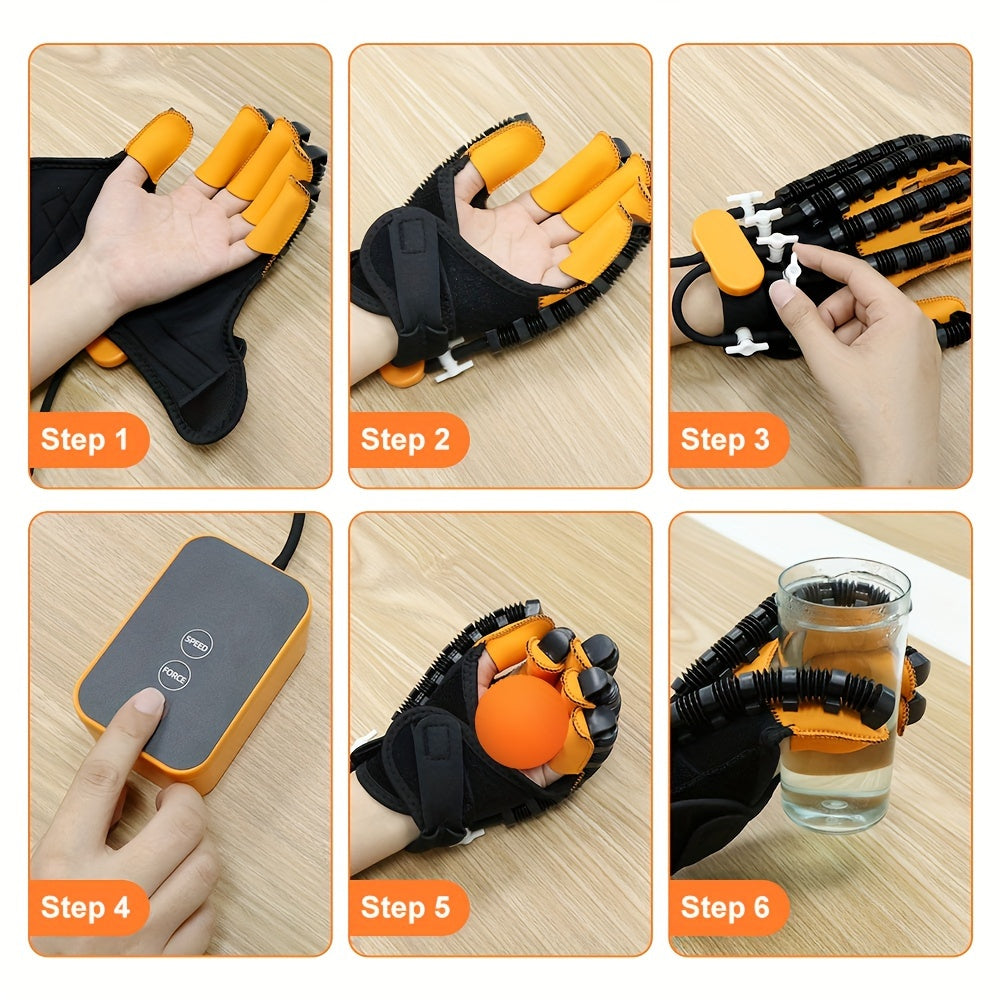 SUOLAER Hand Robot Gloves for Finger Exercise and Training.