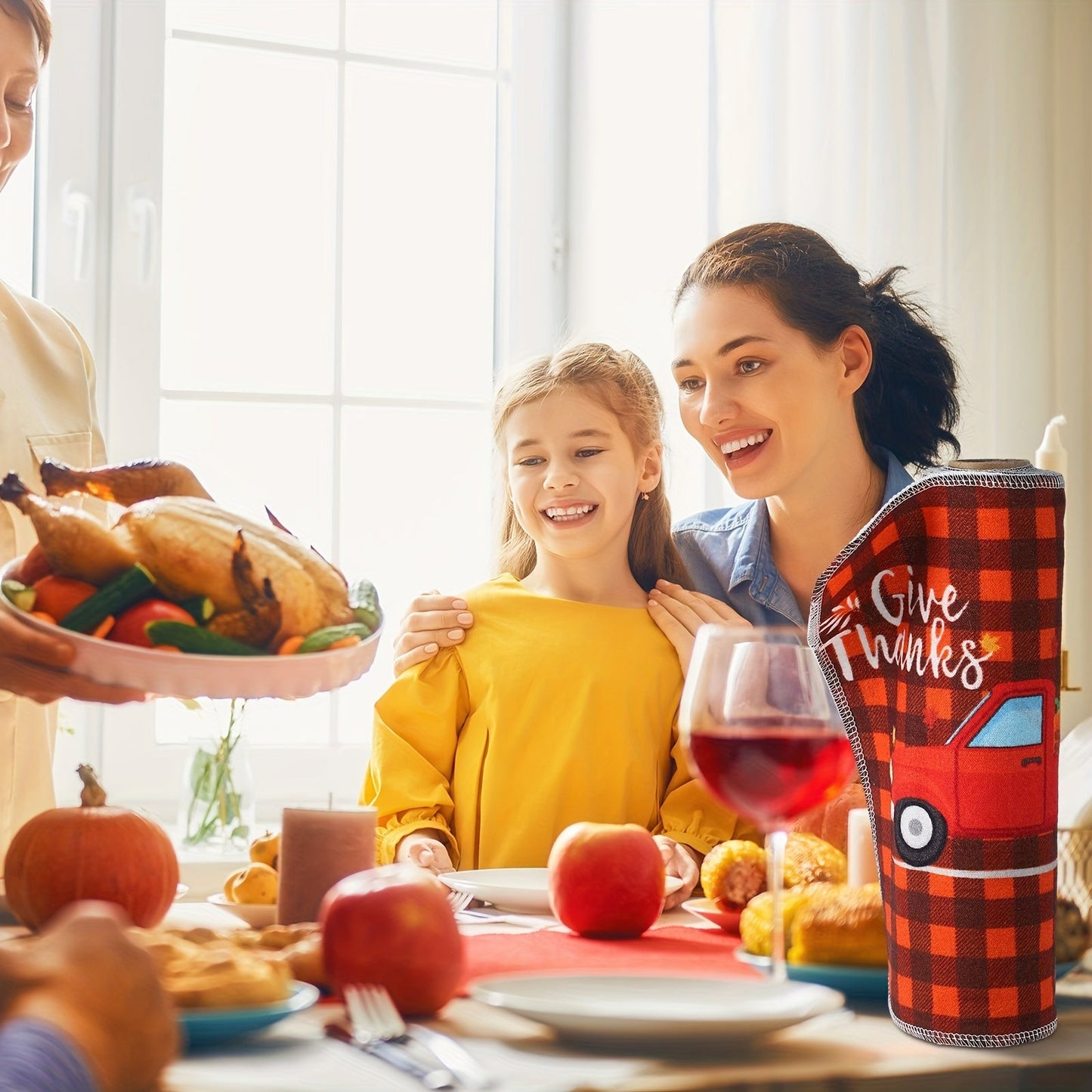 30 reusable paperless towels made of high-quality, washable material. These kitchen cleaning cloths are absorbent, dye-free, and environmentally friendly.