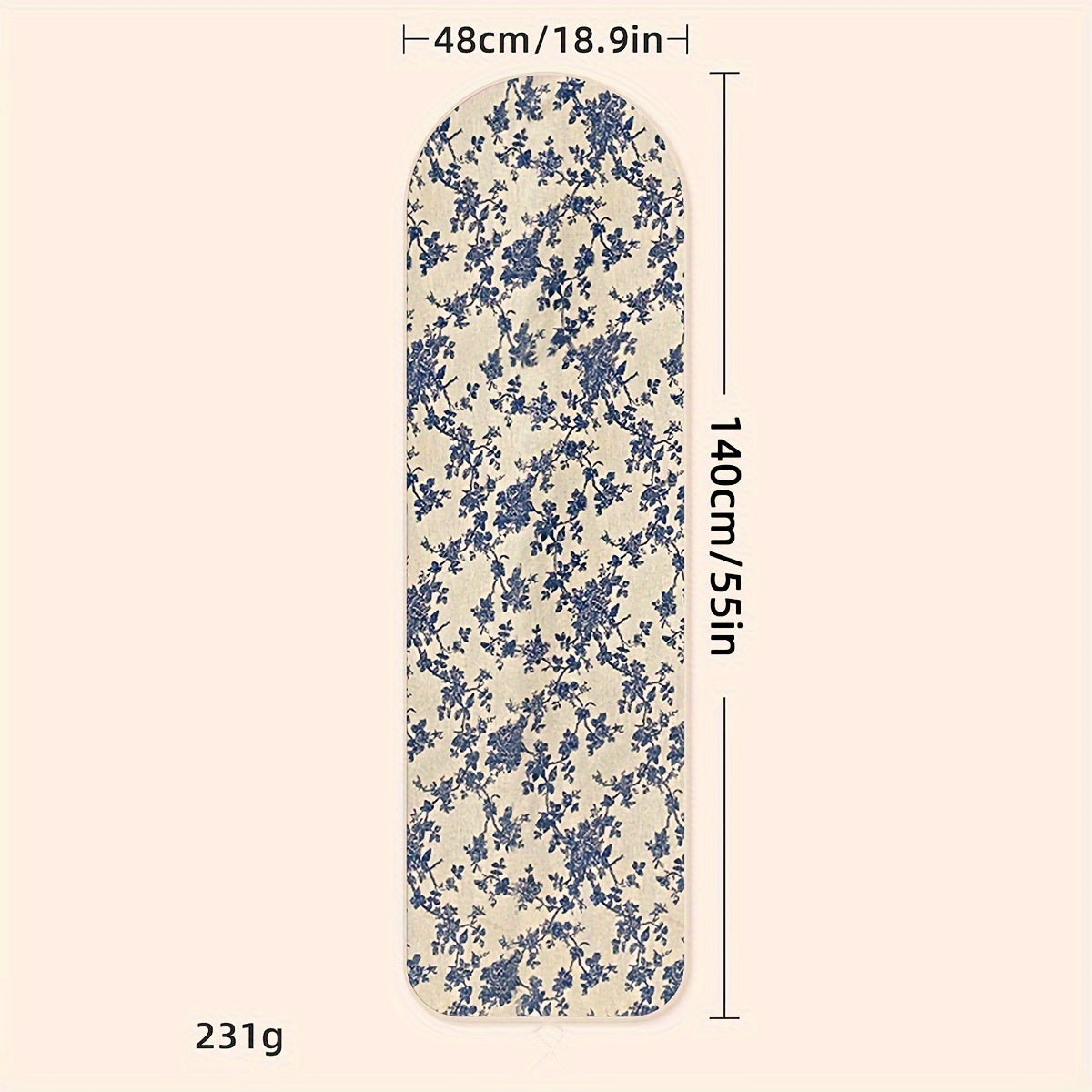 Stylish Cotton-Linen Ironing Board Cover - Ideal for Electric Ironing Boards - Long-lasting and Heatproof - Elegant Addition to Your Home