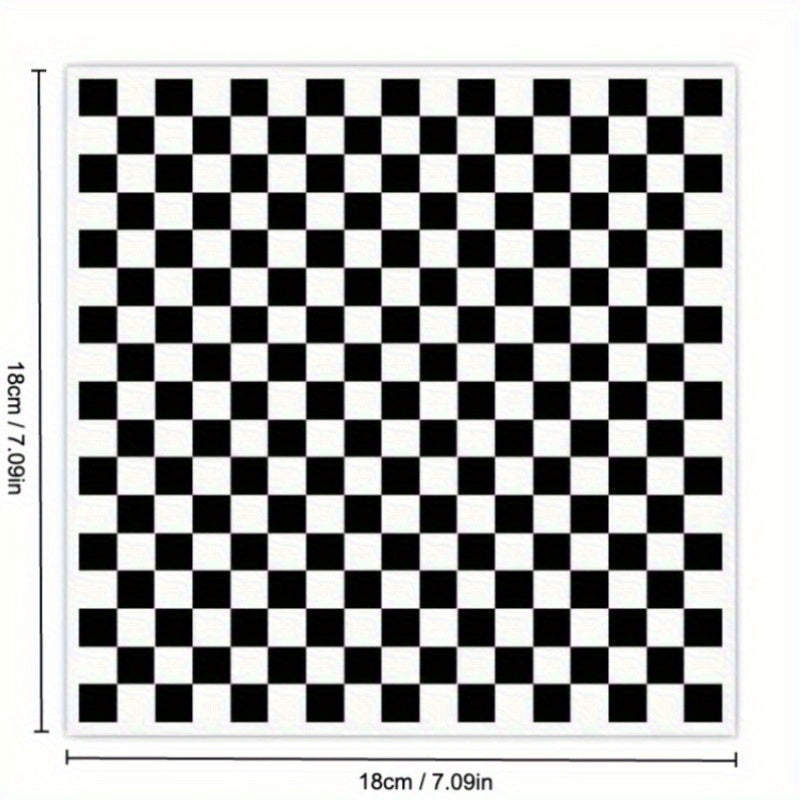 100 штук восковых салфеток в клетку - прямоугольные антипригарные упаковочные листы для еды, машинного производства одноразовые бумажные подкладки для сэндвичей, гамбургеров и жареной курицы - необходимые кухонные аксессуары и гаджеты