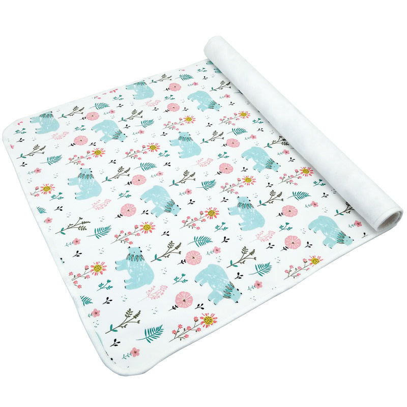 Mumsbest Infant Baby Diaper Changing Mat: Breathable, Waterproof, and Reusable - 19.6 x 27.5 inches (50 x 70 cm)