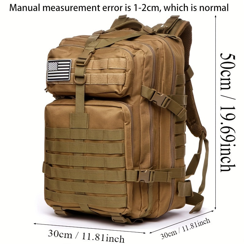 50L Himal Backpack, Oxford Fabric, MOLLE System, Water-Resistant for Outdoor Activities