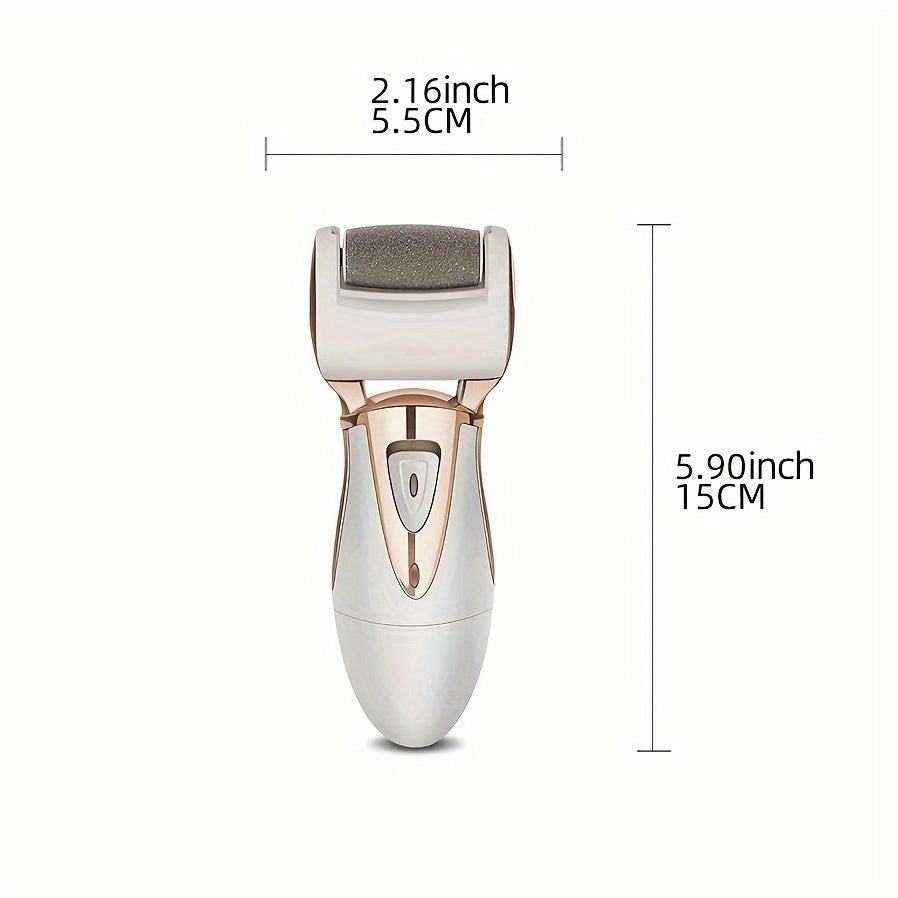 GERTZY Rechargeable Electric Foot File - USB Powered Callus Remover Kit with Nickel Battery for Smooth Feet.