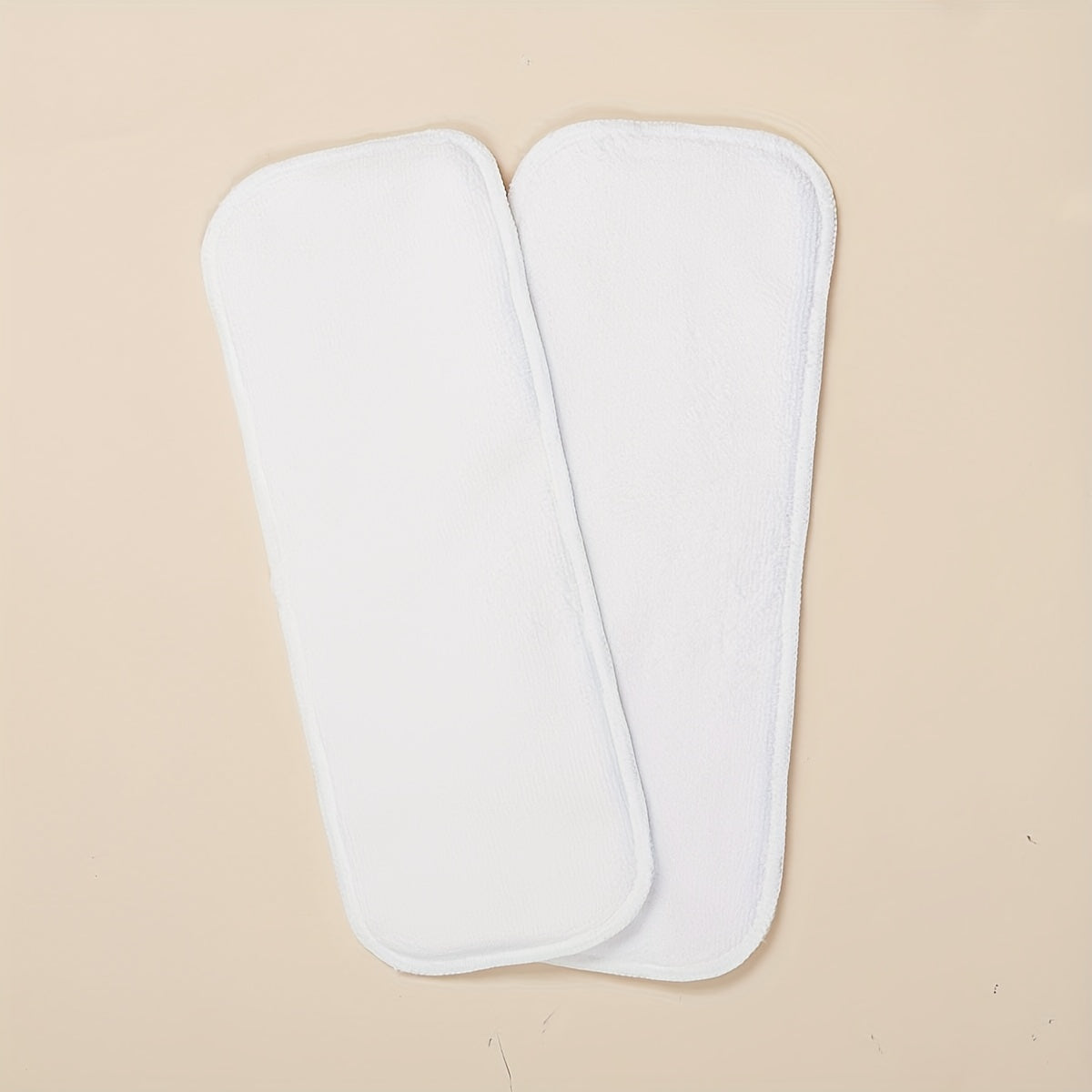 5-Pack of Microfiber Cloth Diaper Inserts suitable for babies aged 0-3 years. These Washable 3-Layer Reusable Diaper Liners offer High Absorption.