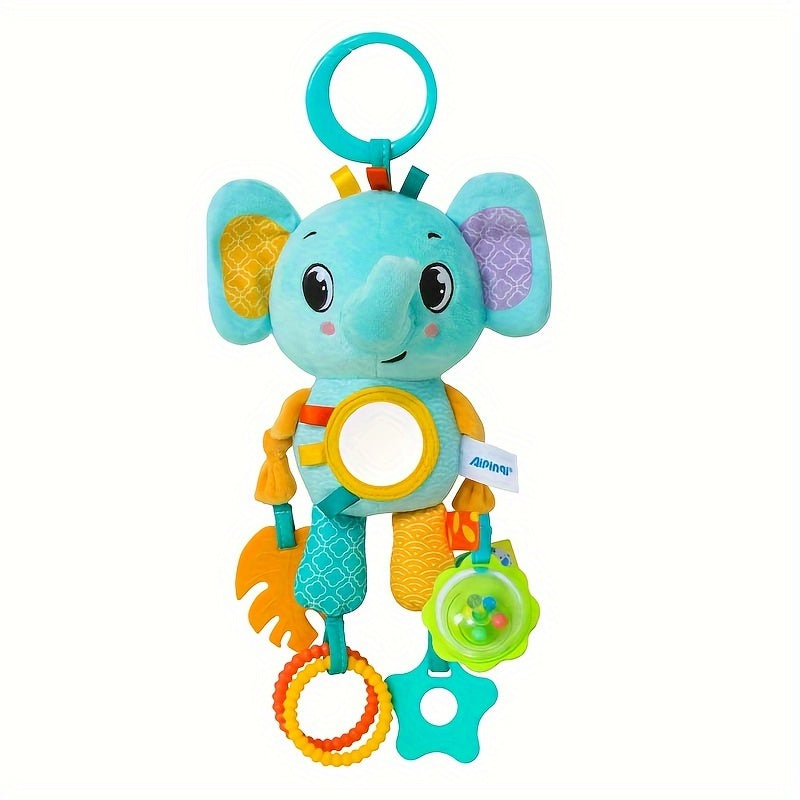 Plush Toys for Babies: Vibrant Hanging Toys with Rattles and Teethers - Perfect for Ages 0-3