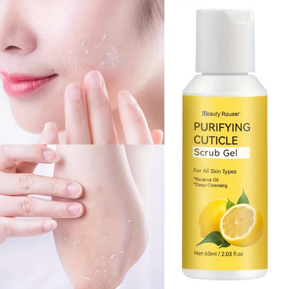 60ml Beauty Rouser Lemon & Aloe Physical exfoliation Gel for all skin types