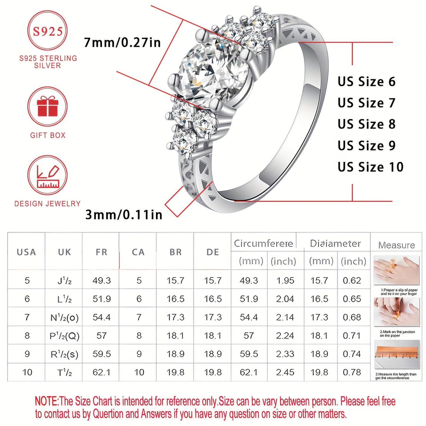 Elegant Women's Engagement Proposal Eternity Band featuring a 925 Sterling Silver Ring adorned with Shimmering Cubic Zirconia weighing 0.12oz. This stunning piece of Bling Style Jewelry comes beautifully packaged in a Gift Box, perfect for any special