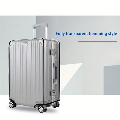 Sturdy PVC Protective Bag for Luggage - Clear Cover for Suitcase, Ideal for Travel, Home, and Outdoor Activities