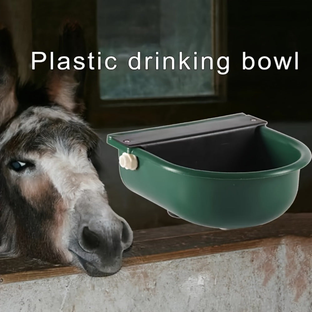 iTechjoy Automatic Livestock Drinking Bowl for various animals, no electricity needed.