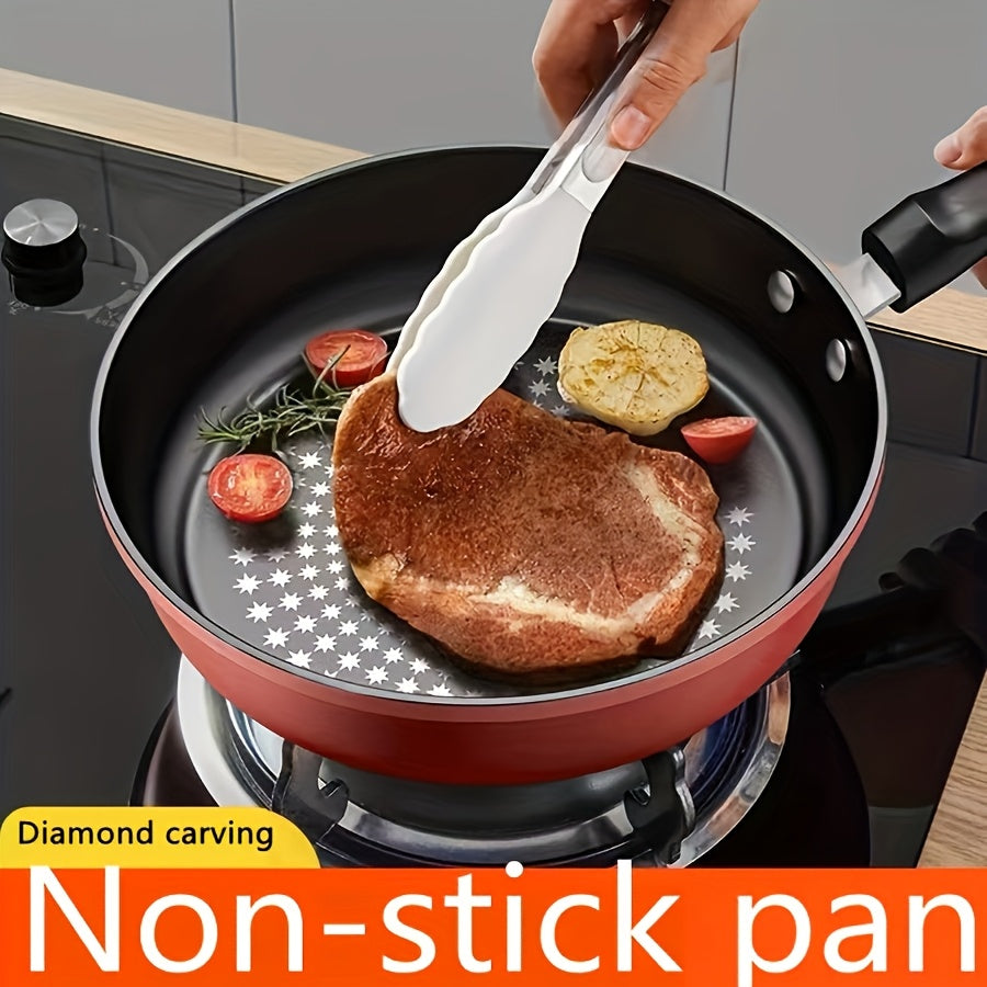 Bestselling 9.45-inch Cast Iron Frying Pan - Non-stick, Versatile, Smokeless, for Induction Cookers/Gas Stoves. Ideal for Pancakes, Steak, etc. Portable for Camping, Healthy Cooking.