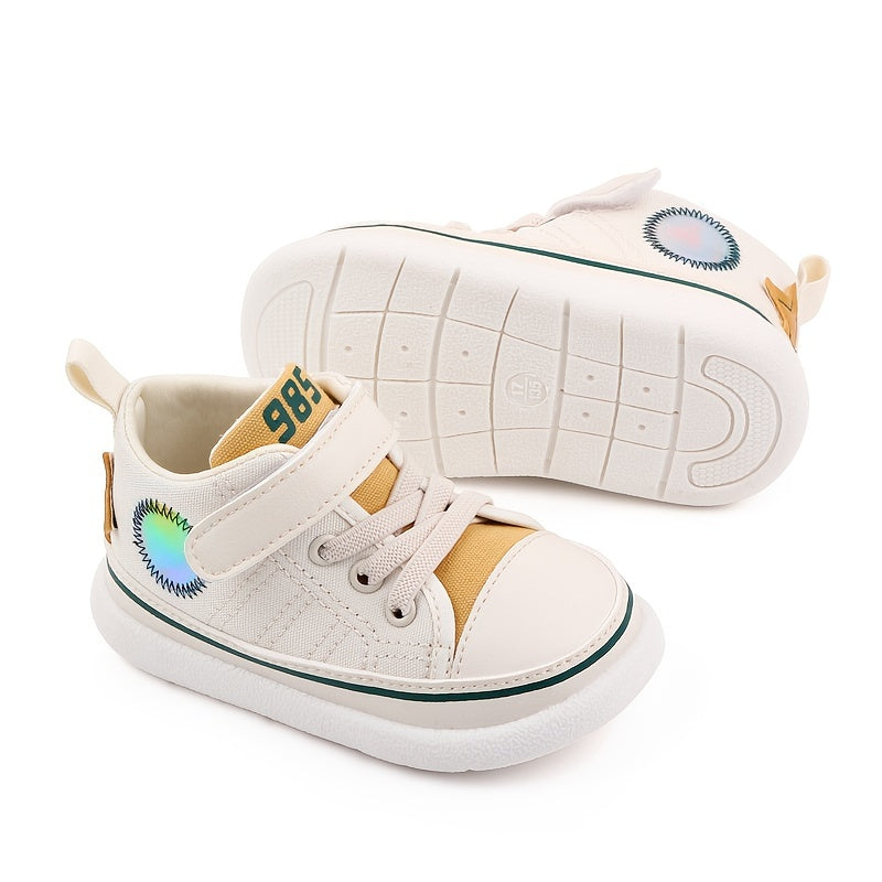 Children's Casual Cartoon Low Top Canvas Sneakers, Comfortable and Non-Slip