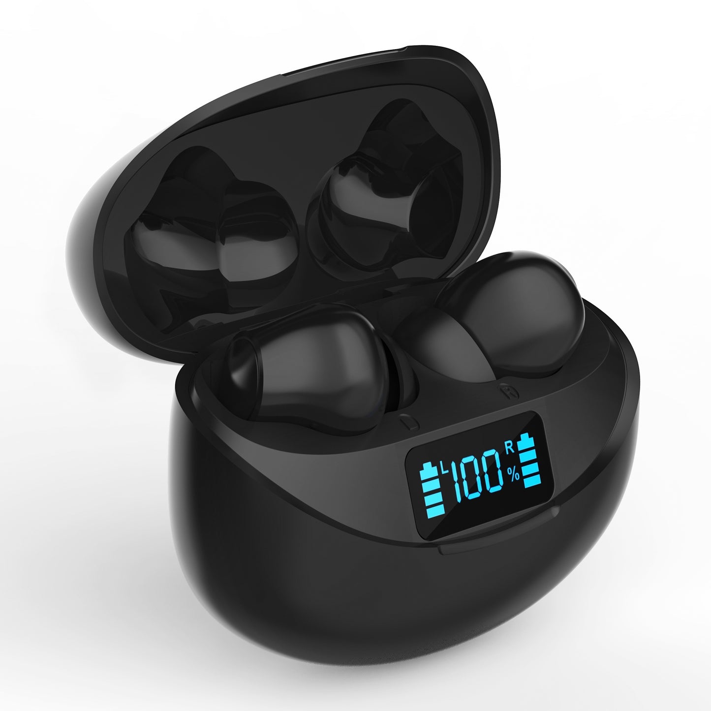 TWS Noise Cancelling Earbuds with Touch Control and LED Charging Case