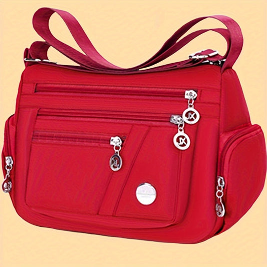 Stylish, multi-functional women's bag with large capacity and crossbody design for travel