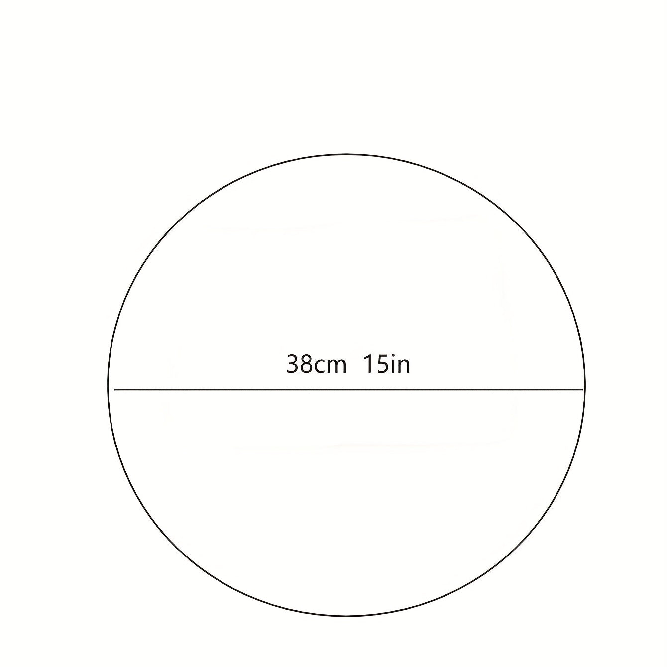 Set of 4 PP round placemats