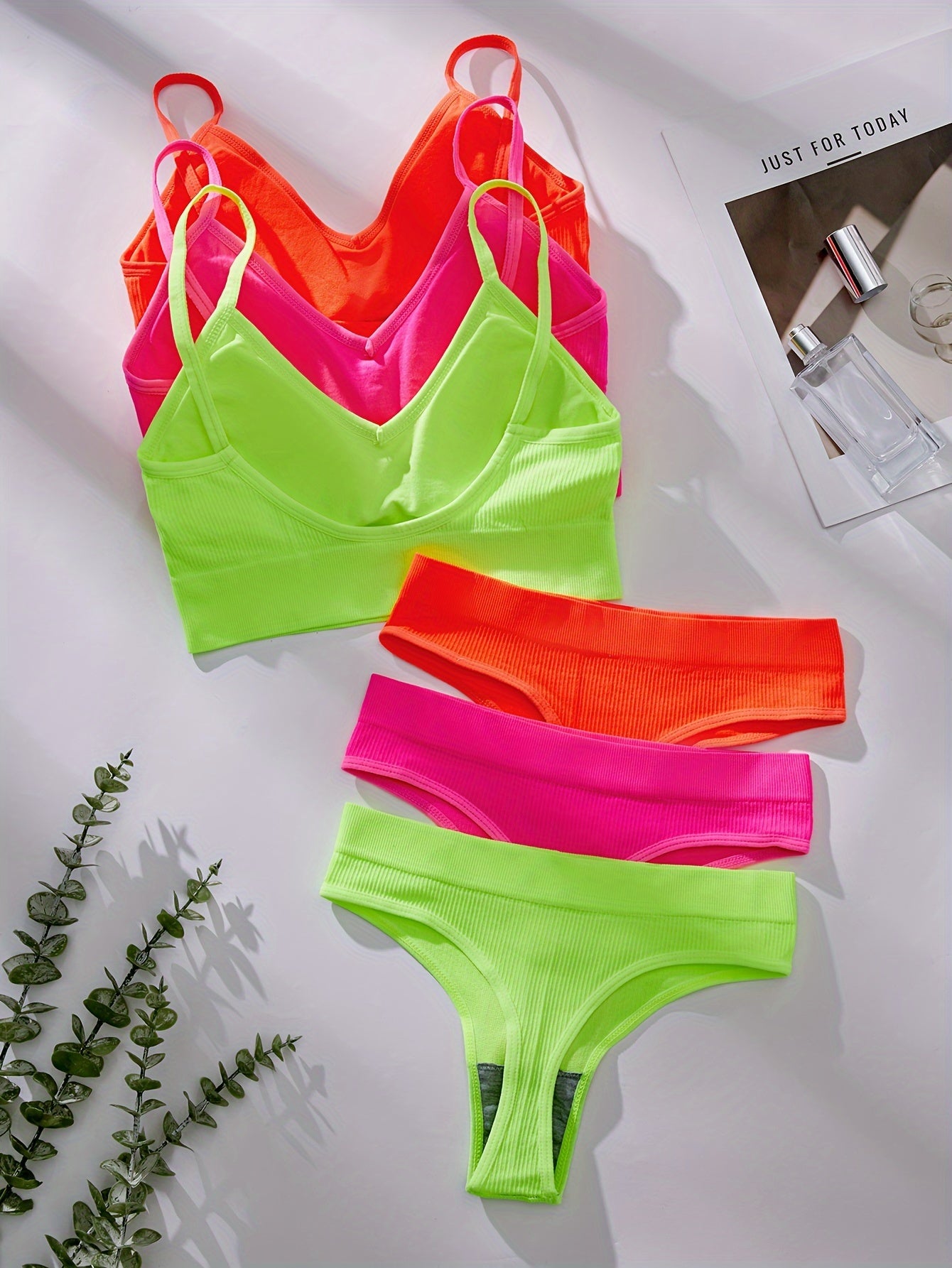 3-piece basic lingerie set for women