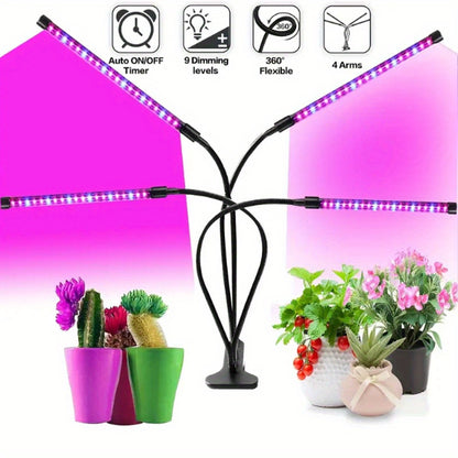 Achieve healthy indoor plant growth with this USB Phyto Lamp LED Grow Light!