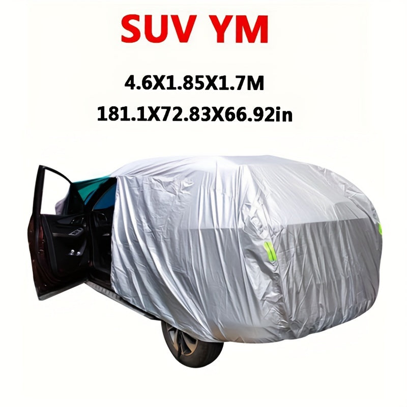 Universal SUV/Sedan Full Car Cover for Outdoor Protection