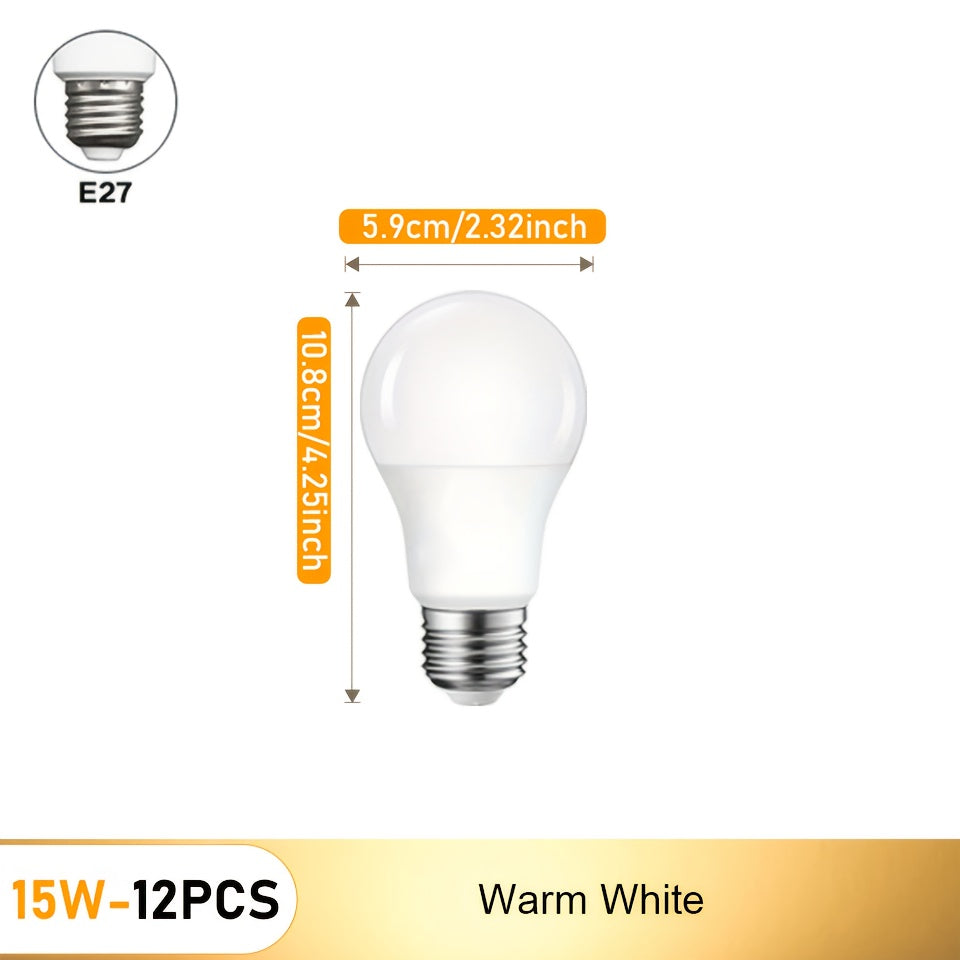 220V 15W Motion Sensor Light Bulb (1-24pcs)