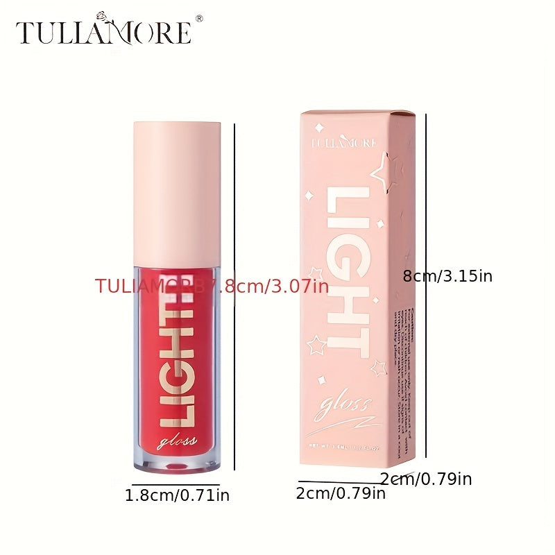 12 colors of lip oil for daily use, providing moisturizing and hydrating benefits with a mirror shine finish.