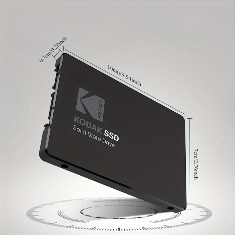 Kodak X120 Pro Series SSD offers lightning-fast solid state storage for laptops and desktops in capacities of 1TB, 512GB, and 256GB, with a SATA3.0 interface.