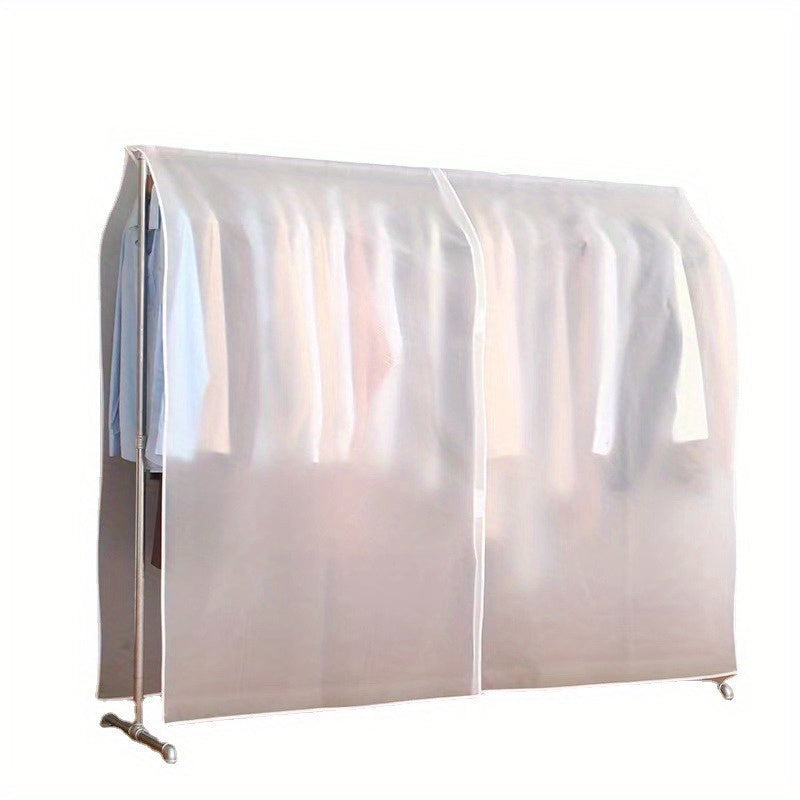 Stylish Hanging Garment Bags for Women - Waterproof, Dust-Proof Storage for Coats & Suits with Clear Design